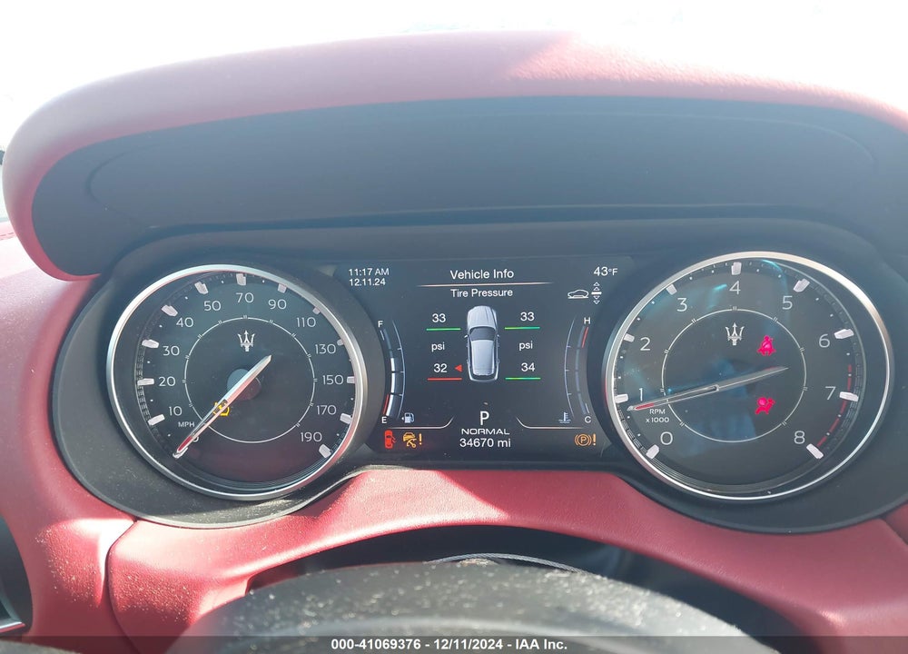 2021 MASERATI LEVANTE GRANSPORT VIN: ZN661XUS5MX363563