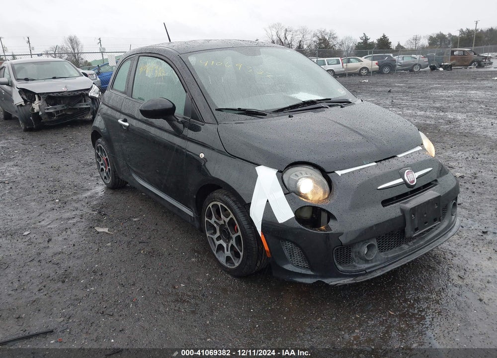 2013 FIAT 500 TURBO VIN: 3C3CFFHH8DT573928
