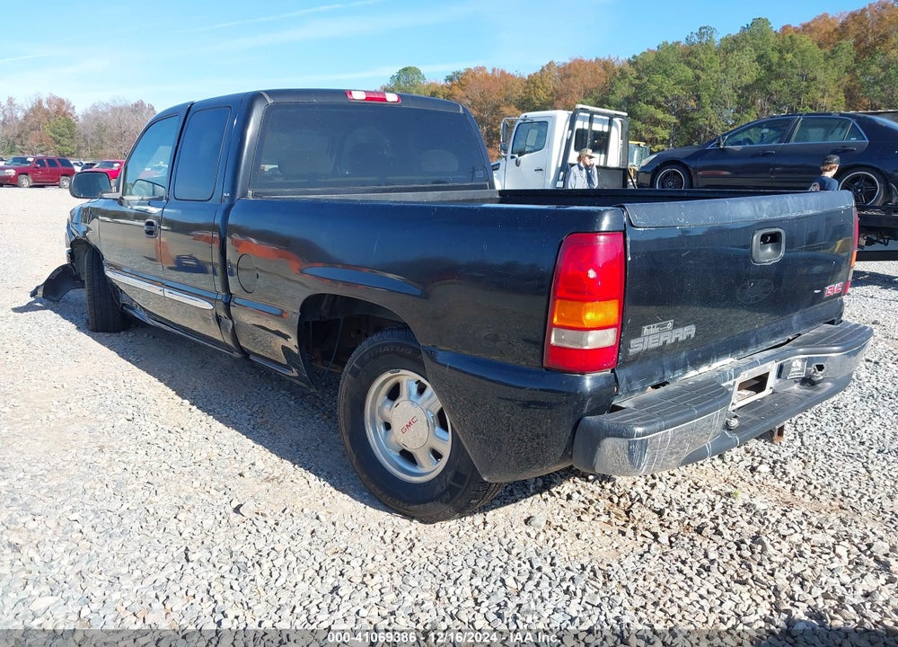 2004 GMC SIERRA 1500 SLE VIN: 2GTEC19V941435062