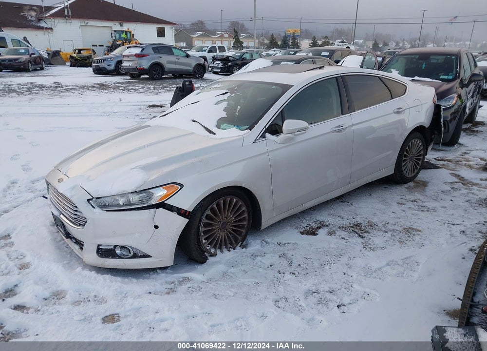 2014 FORD FUSION TITANIUM VIN: 3FA6P0K92ER166857