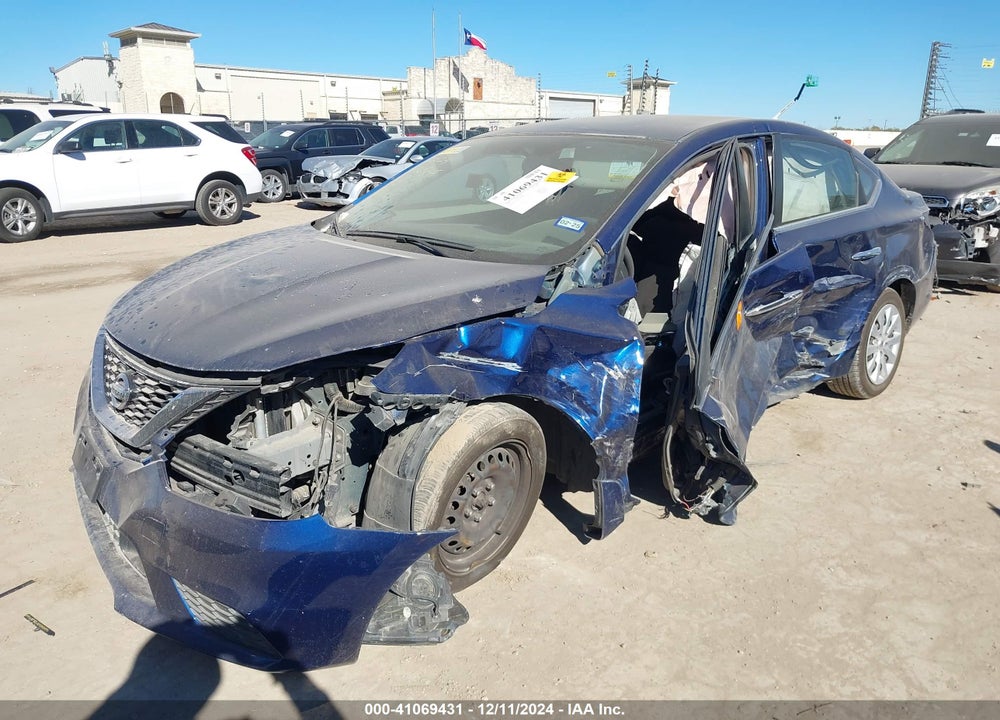 2019 NISSAN SENTRA VIN: 3N1AB7AP9KY448820