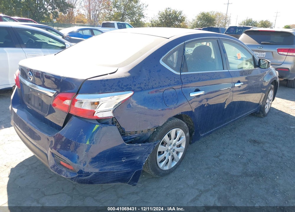 2019 NISSAN SENTRA VIN: 3N1AB7AP9KY448820