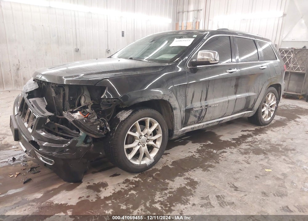2014 JEEP GRAND CHEROKEE SUMMIT VIN: 1C4RJFJG1EC448966
