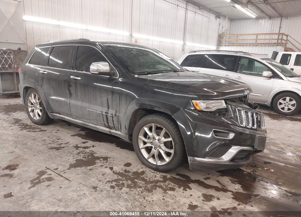 2014 JEEP GRAND CHEROKEE SUMMIT VIN: 1C4RJFJG1EC448966