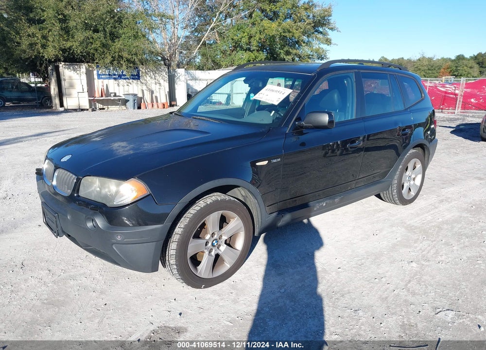 2004 BMW X3 3.0I VIN: WBXPA93474WD01131
