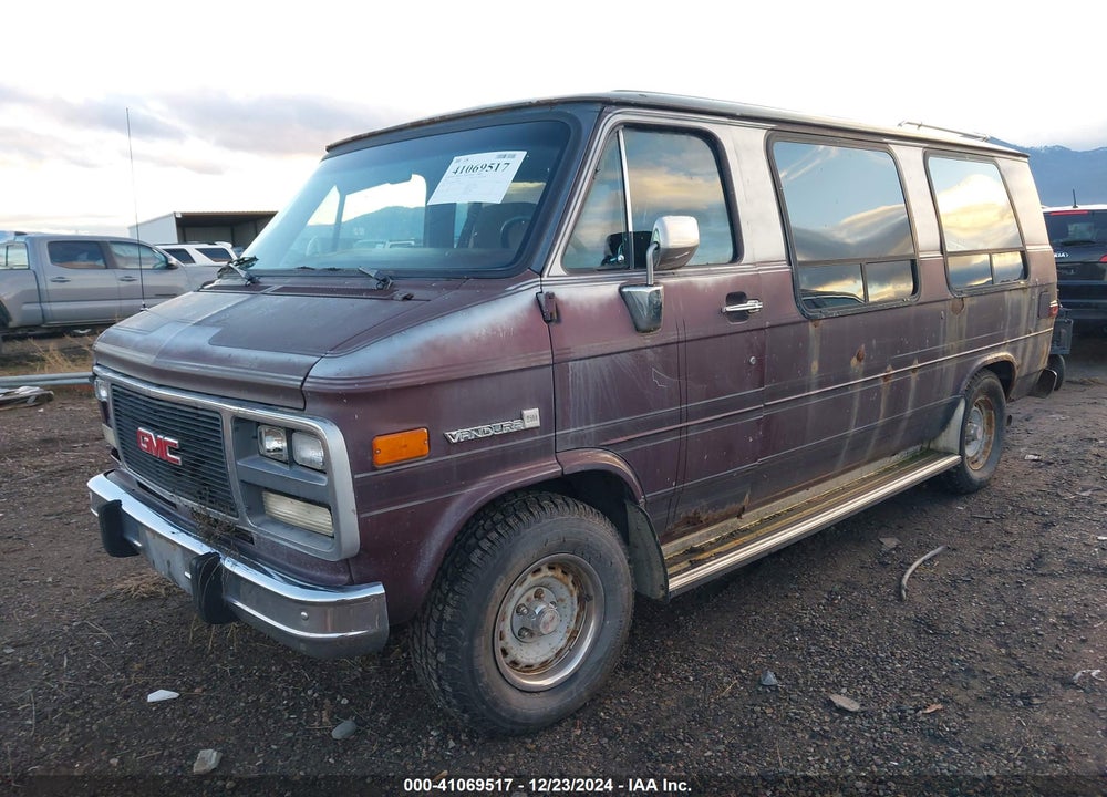 1992 GMC RALLY WAGON / VAN G2500 VIN: 2GDEG25K9N4504012