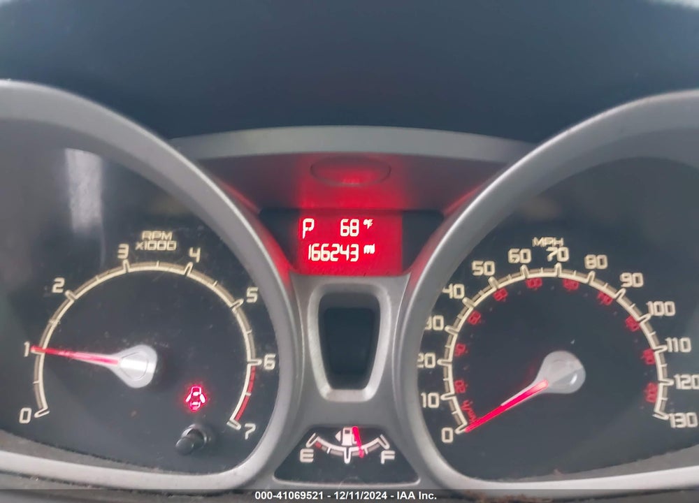 2011 FORD FIESTA VIN: 3FADP4BJ9BM150883