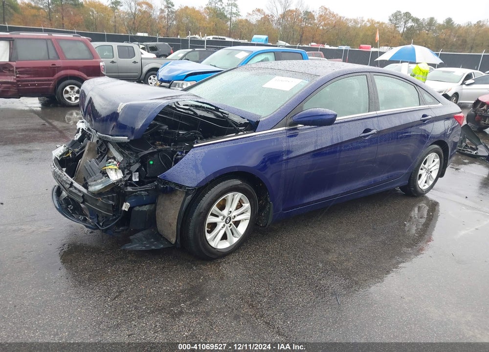 2012 HYUNDAI SONATA GLS VIN: 5NPEB4AC4CH404457