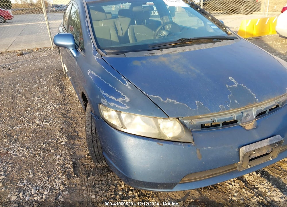 2006 HONDA CIVIC LX VIN: 1HGFA16576L105837