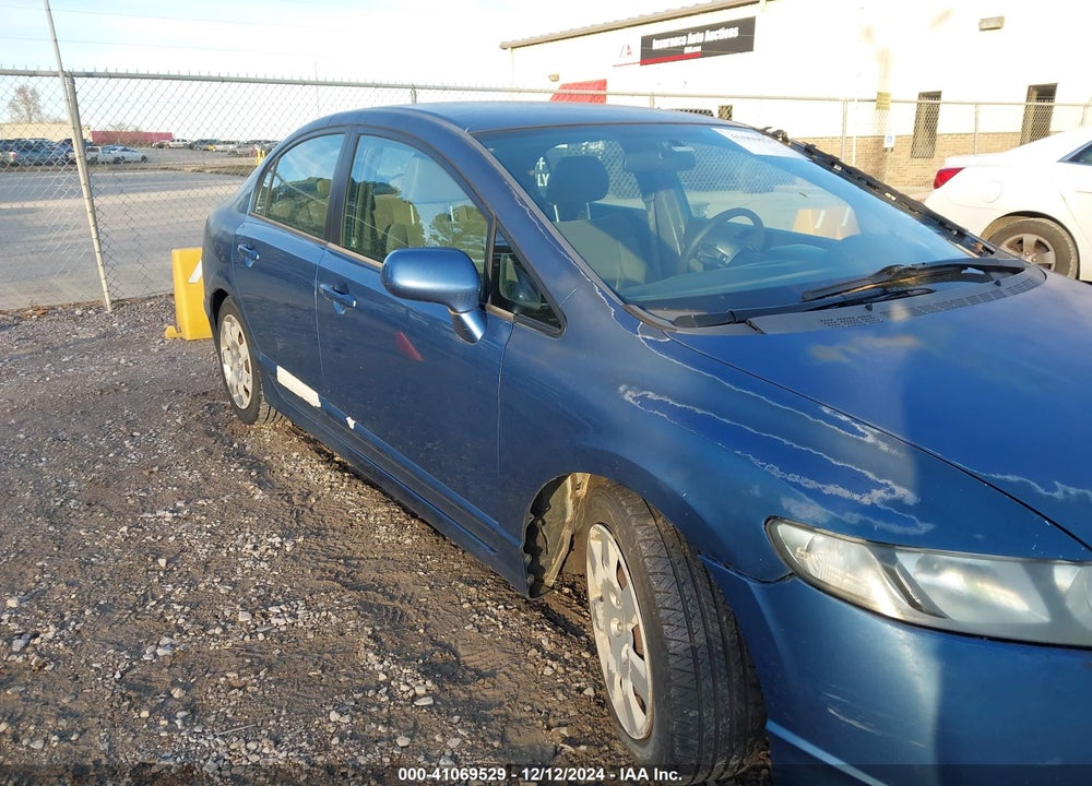 2006 HONDA CIVIC LX VIN: 1HGFA16576L105837