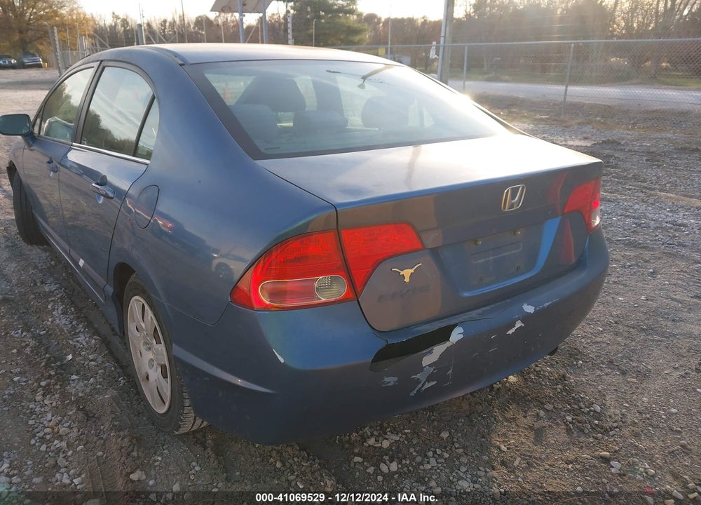 2006 HONDA CIVIC LX VIN: 1HGFA16576L105837
