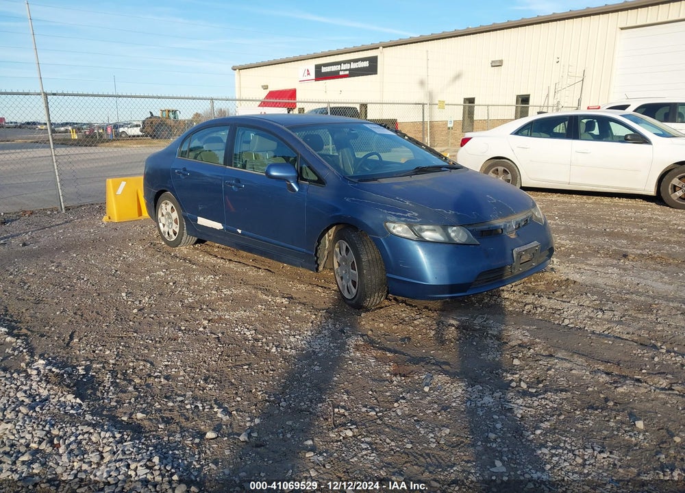 2006 HONDA CIVIC LX VIN: 1HGFA16576L105837