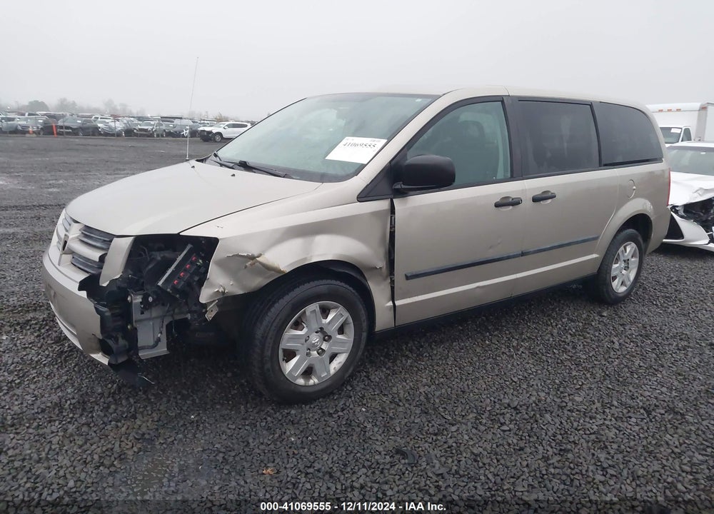 2009 DODGE GRAND CARAVAN CV VIN: 2D8HN11E99R646324