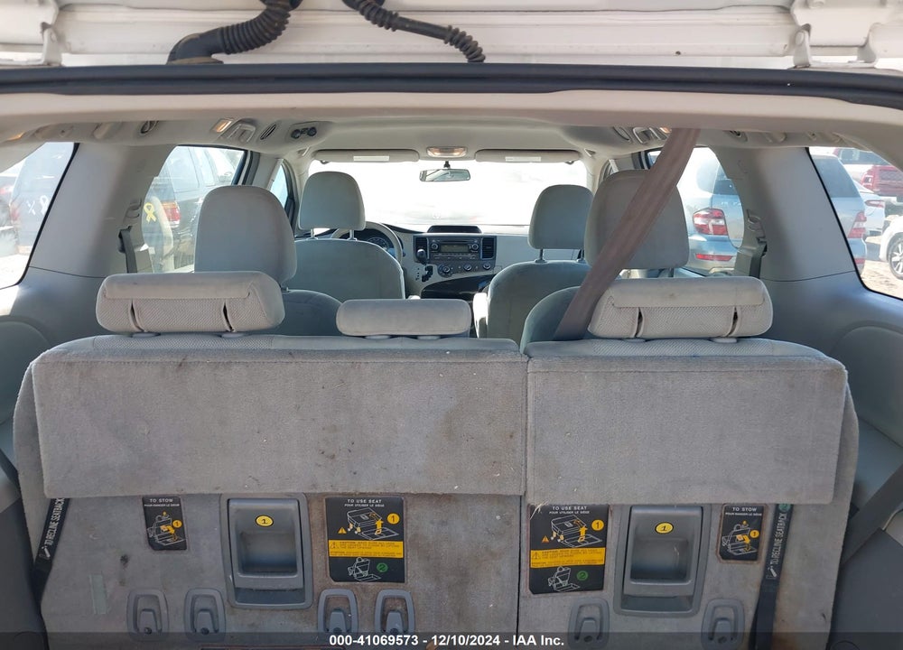 2013 TOYOTA SIENNA L V6 7 PASSENGER VIN: 5TDZK3DC0DS295546