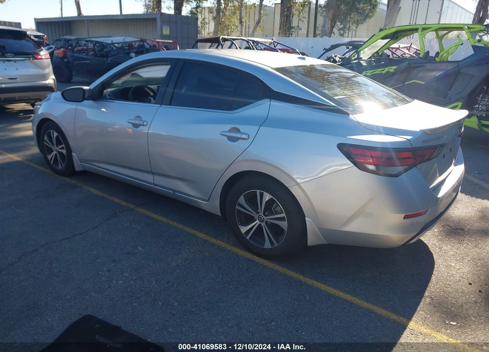 2021 NISSAN SENTRA SV XTRONIC CVT VIN: 3N1AB8CV5MY217160