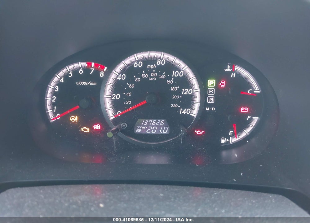 2010 MAZDA 5 SPORT VIN: JM1CR2W37A0362313