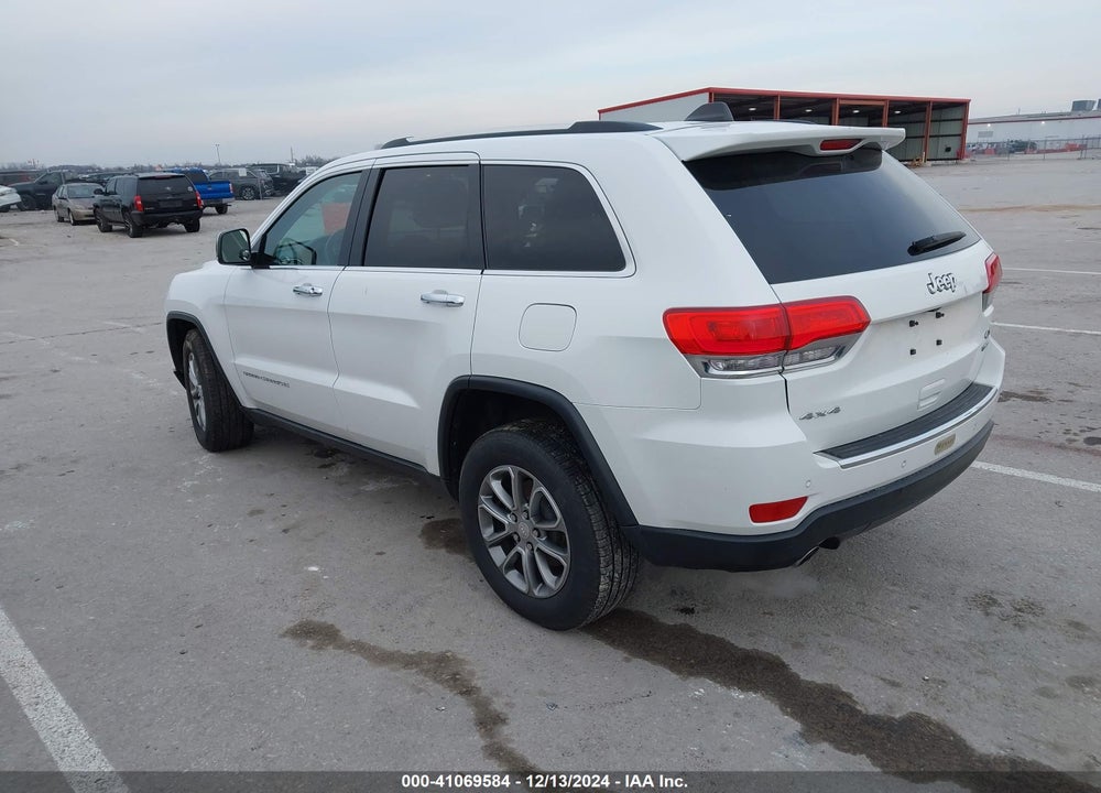 2014 JEEP GRAND CHEROKEE LIMITED VIN: 1C4RJFBG3EC390132