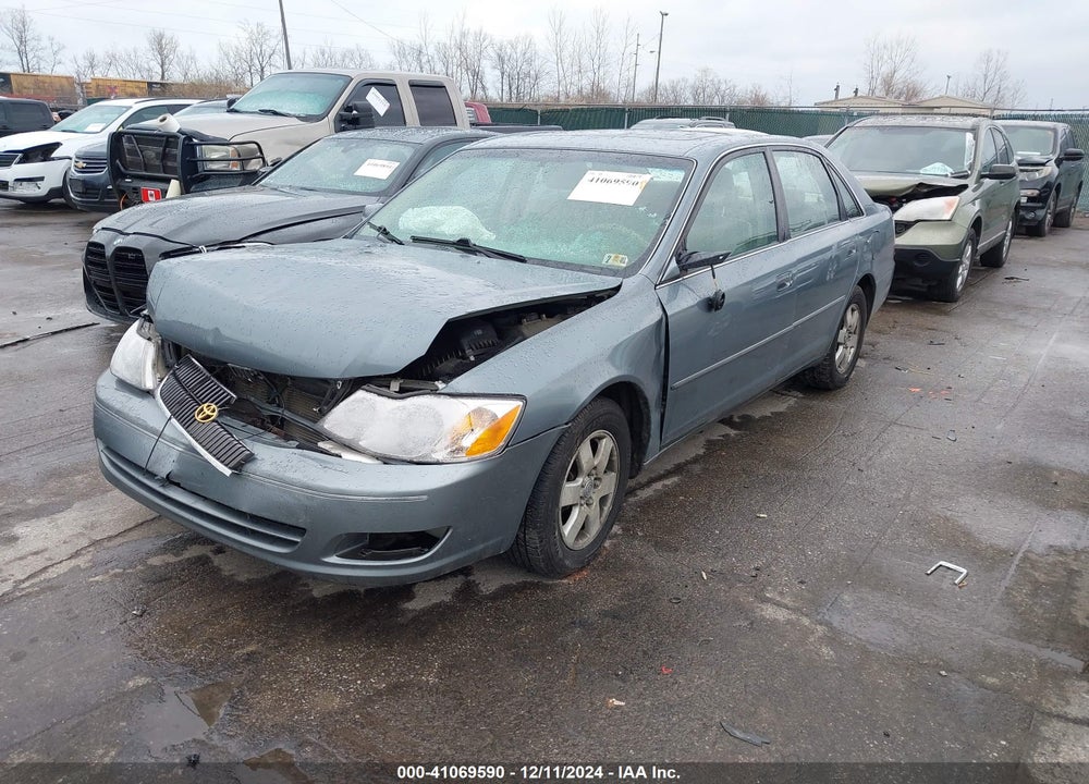 2000 TOYOTA AVALON XL VIN: 4T1BF28B1YU046591