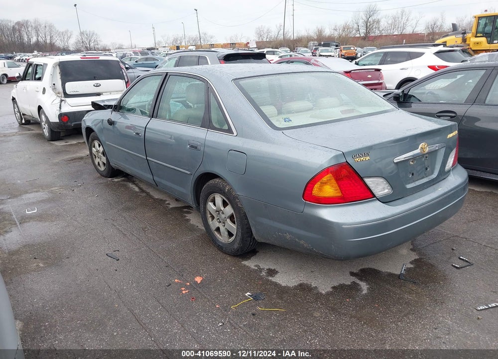 2000 TOYOTA AVALON XL VIN: 4T1BF28B1YU046591