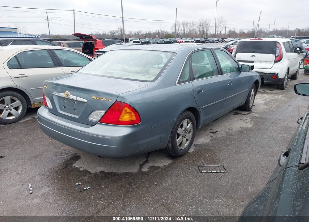 2000 TOYOTA AVALON XL VIN: 4T1BF28B1YU046591