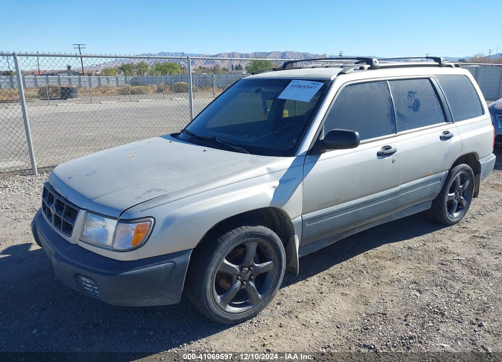 1999 SUBARU FORESTER L VIN: JF1SF6351XH747660