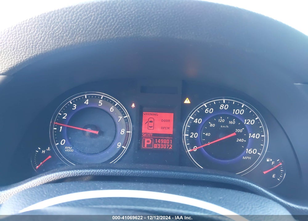 2009 INFINITI G37X VIN: JNKCV64F29M652171