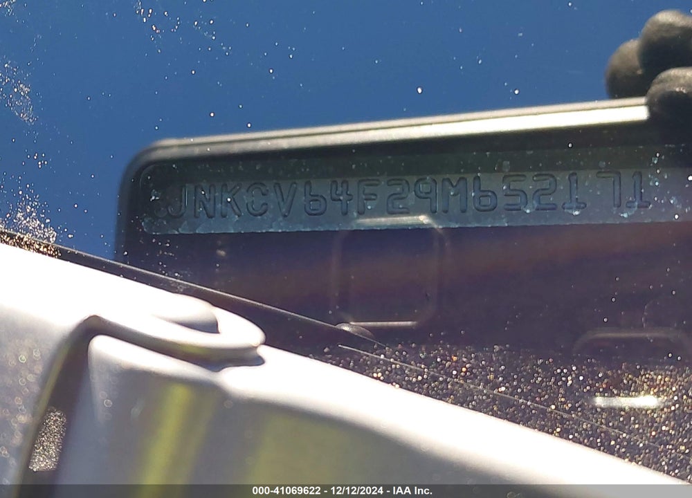 2009 INFINITI G37X VIN: JNKCV64F29M652171