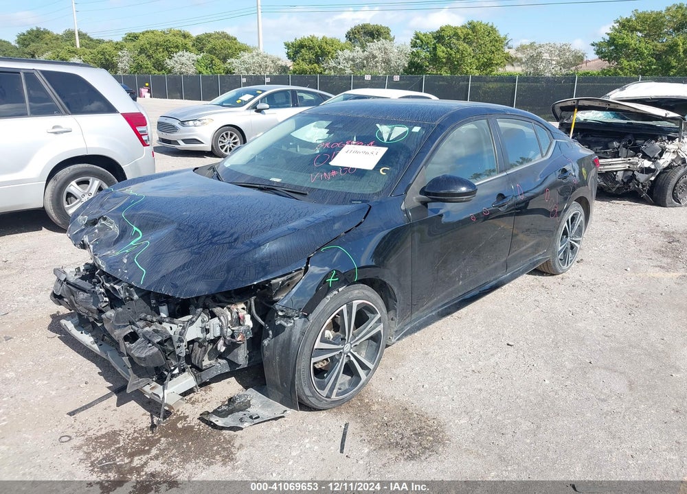 2022 NISSAN SENTRA SR XTRONIC CVT VIN: 3N1AB8DV0NY230074