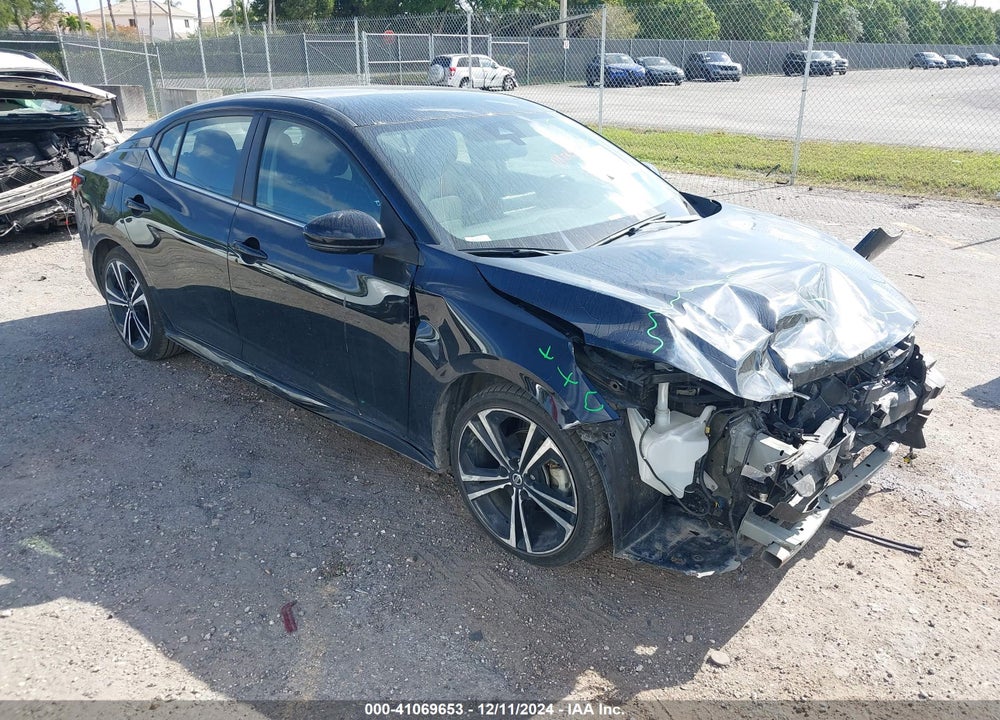 2022 NISSAN SENTRA SR XTRONIC CVT VIN: 3N1AB8DV0NY230074