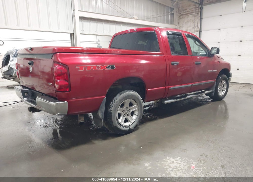 2007 DODGE RAM 1500 SLT/TRX4 OFF ROAD/SPORT VIN: 1D7HU18P37J513851