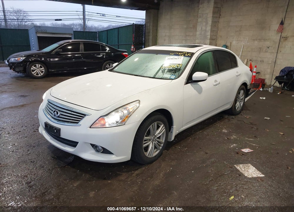 2012 INFINITI G25X VIN: JN1DV6AR5CM861175