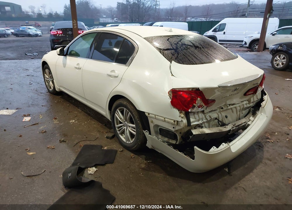 2012 INFINITI G25X VIN: JN1DV6AR5CM861175