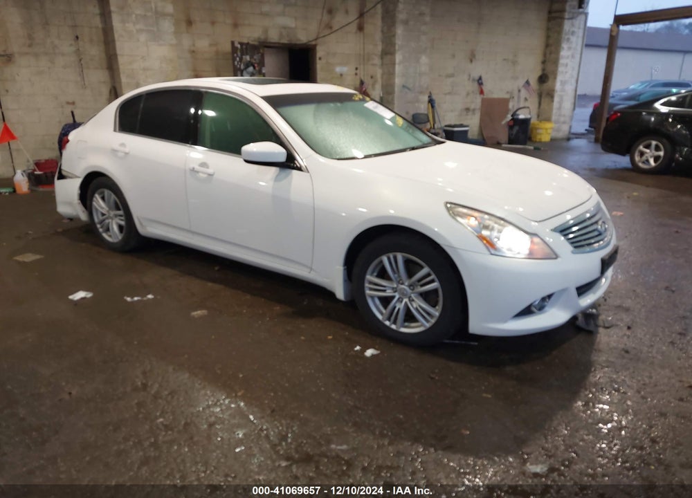 2012 INFINITI G25X VIN: JN1DV6AR5CM861175