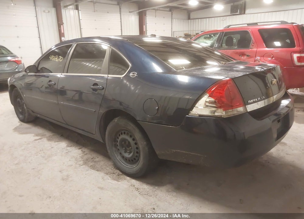2007 CHEVROLET IMPALA LS VIN: 2G1WB58N579414627
