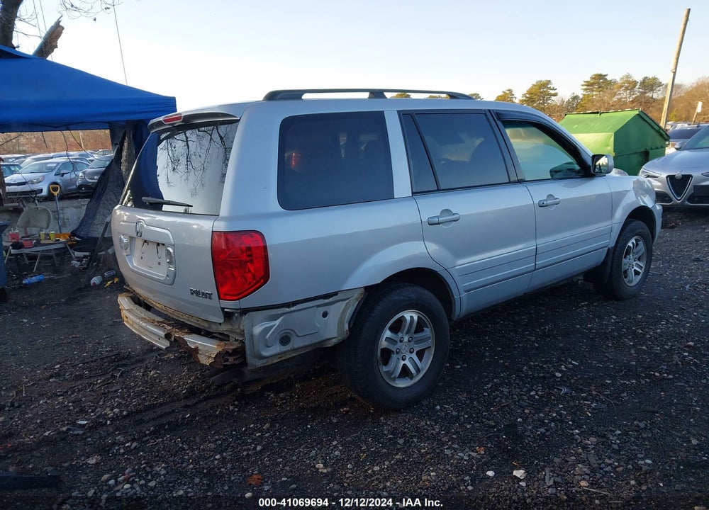 2003 HONDA PILOT EX VIN: 2HKYF18463H587956