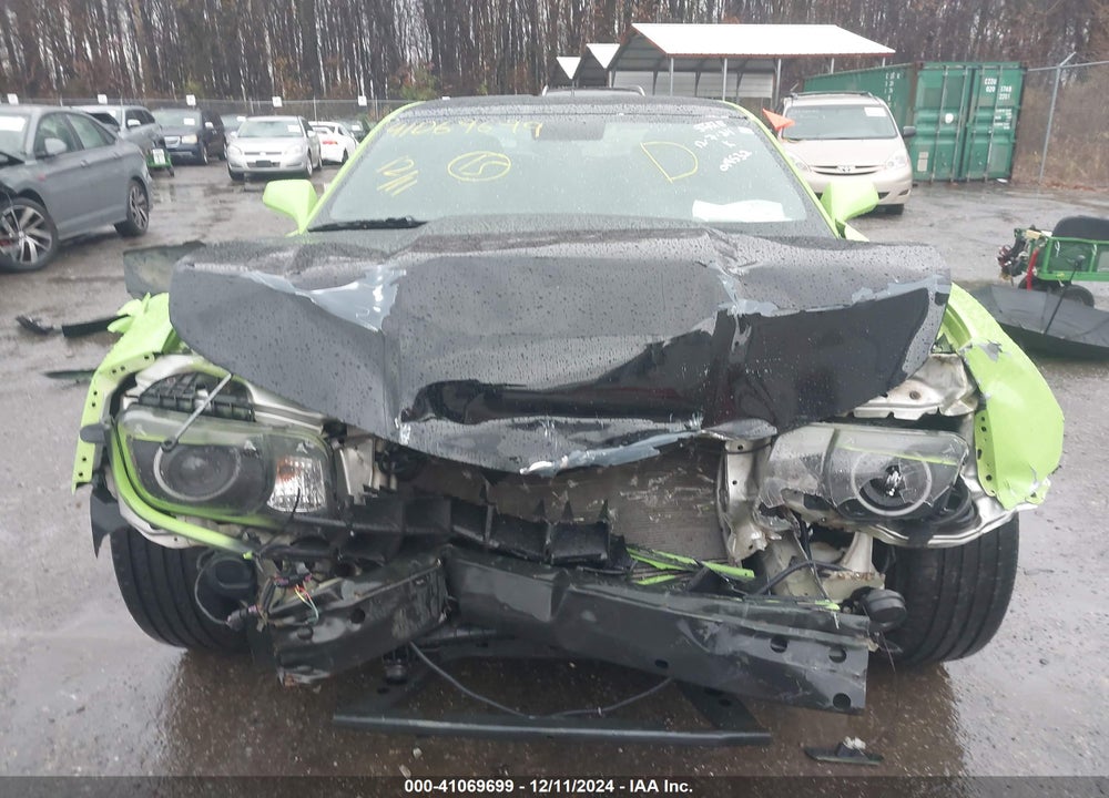 2011 CHEVROLET CAMARO 2LS VIN: 2G1FA1ED6B9202089