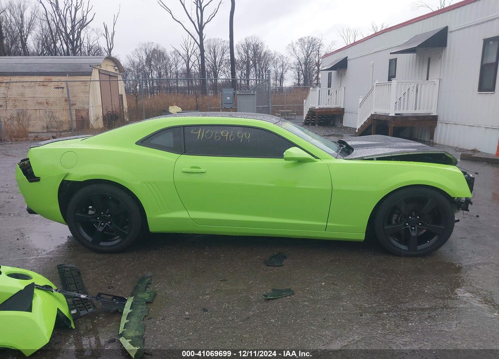 2011 CHEVROLET CAMARO 2LS VIN: 2G1FA1ED6B9202089
