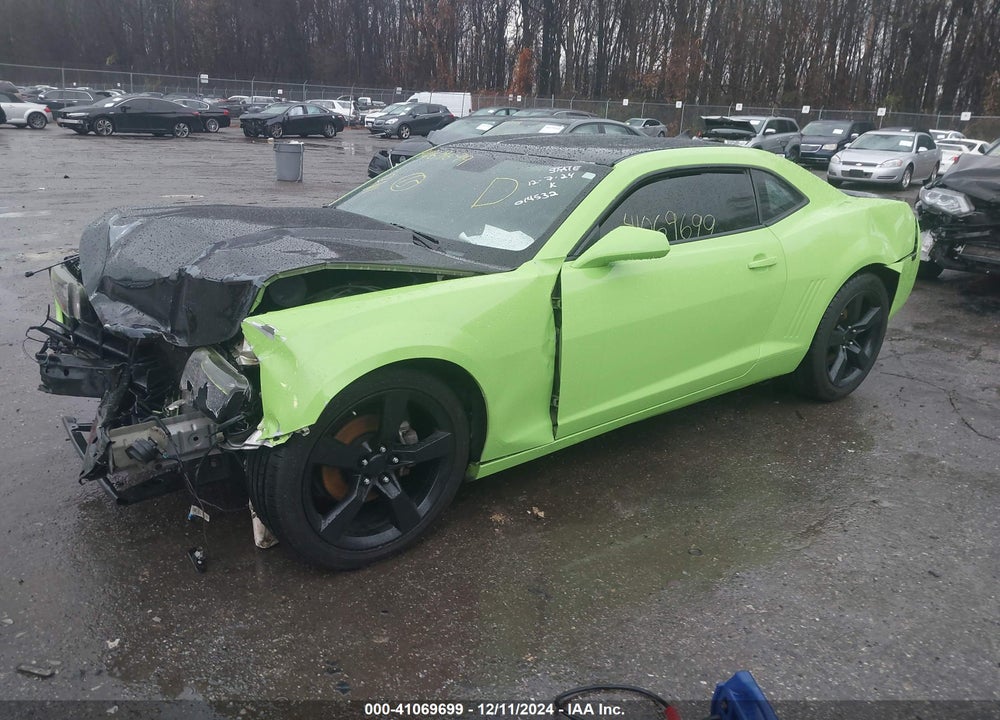 2011 CHEVROLET CAMARO 2LS VIN: 2G1FA1ED6B9202089