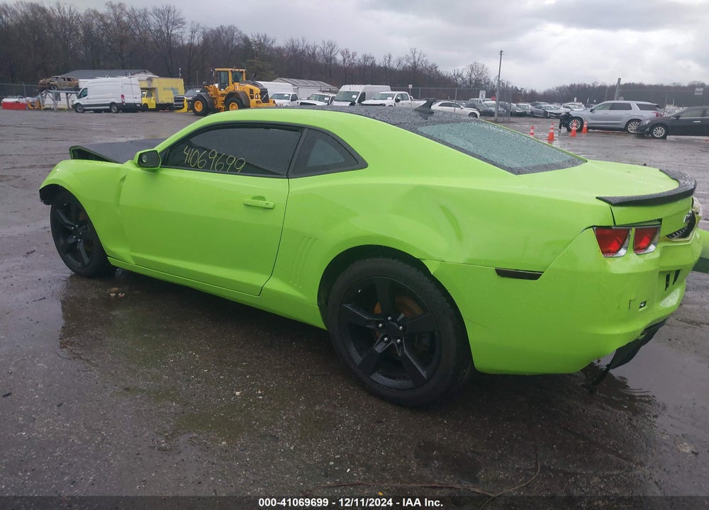 2011 CHEVROLET CAMARO 2LS VIN: 2G1FA1ED6B9202089