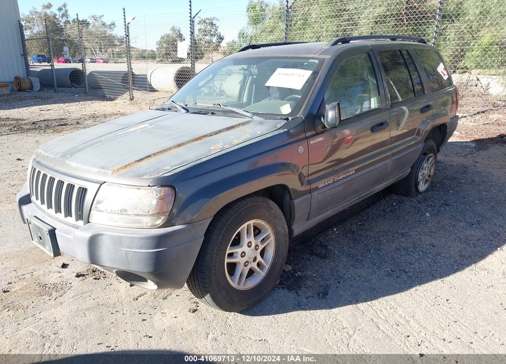 2004 JEEP GRAND CHEROKEE LAREDO VIN: 1J4GW48N84C380563
