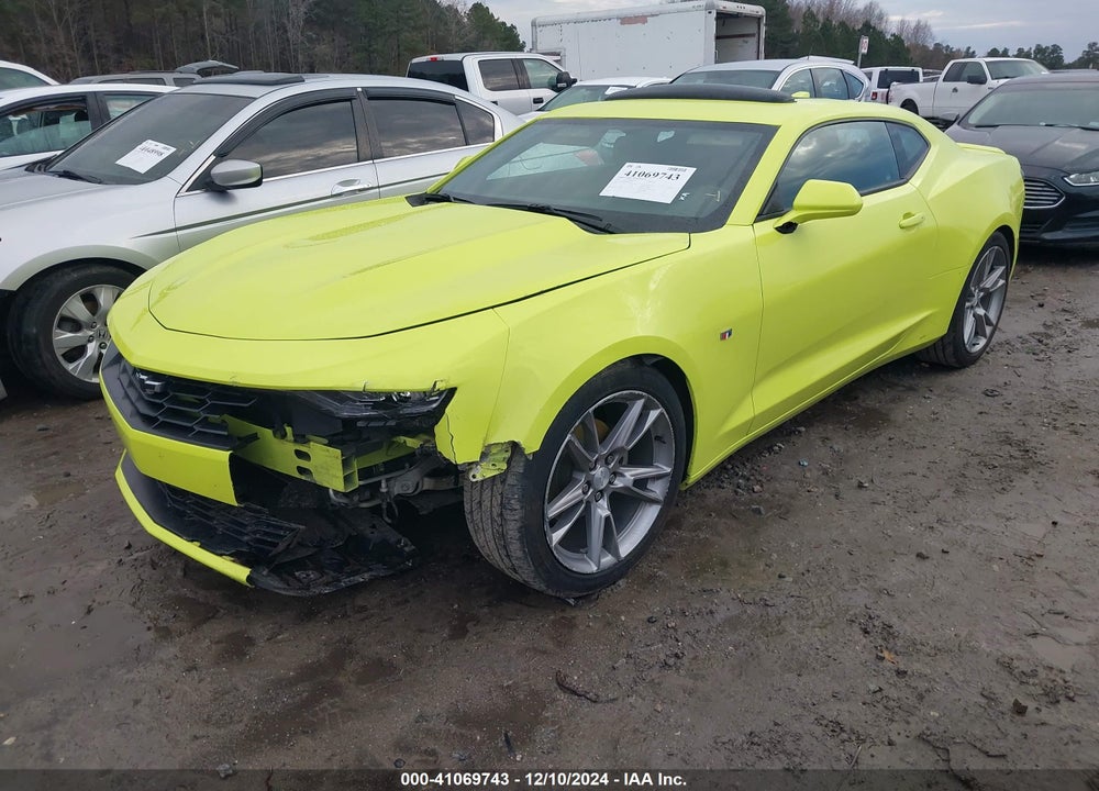 2021 CHEVROLET CAMARO RWD 1LT VIN: 1G1FB1RX5M0117890