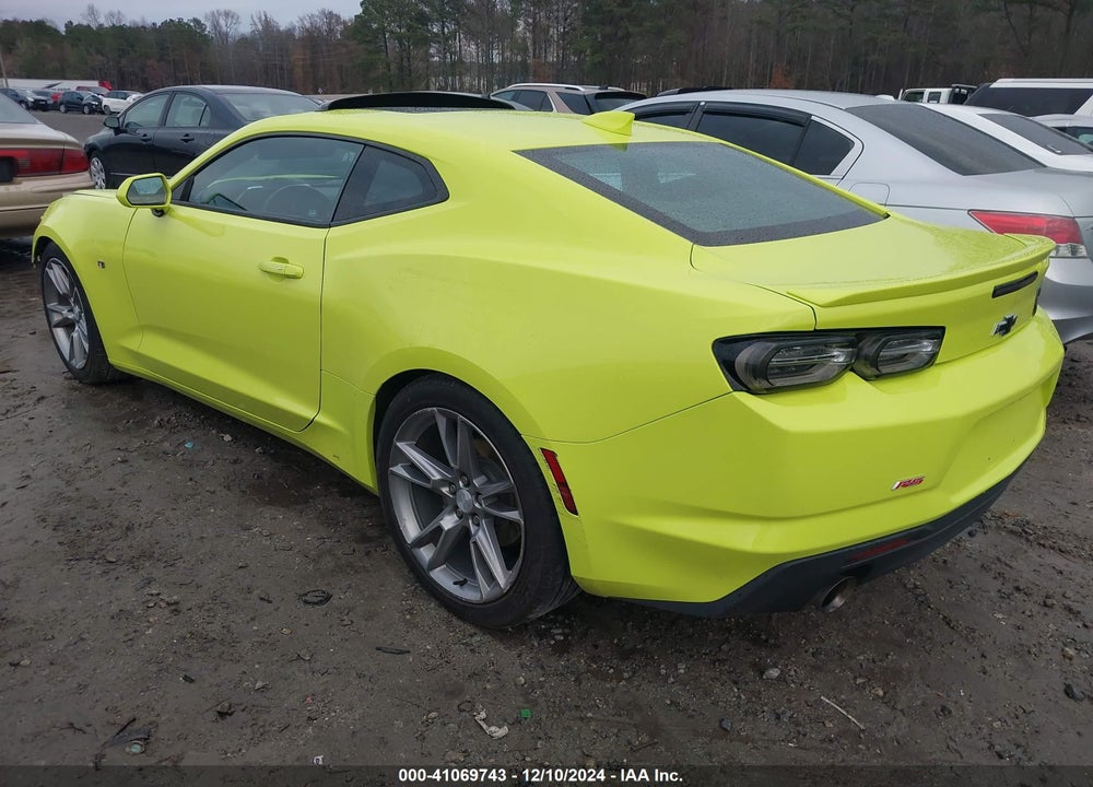 2021 CHEVROLET CAMARO RWD 1LT VIN: 1G1FB1RX5M0117890