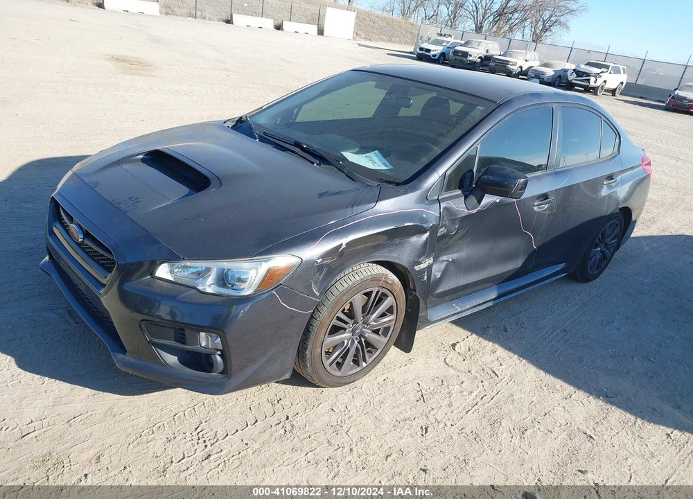 2015 SUBARU WRX VIN: JF1VA1A60F9826515