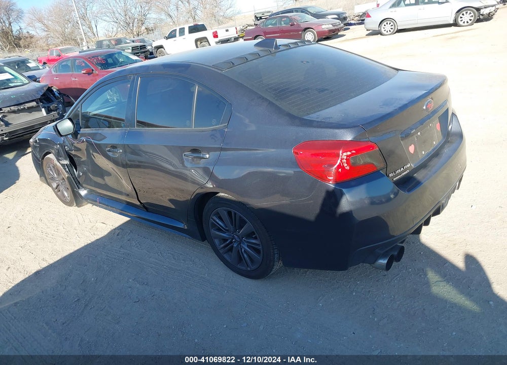 2015 SUBARU WRX VIN: JF1VA1A60F9826515