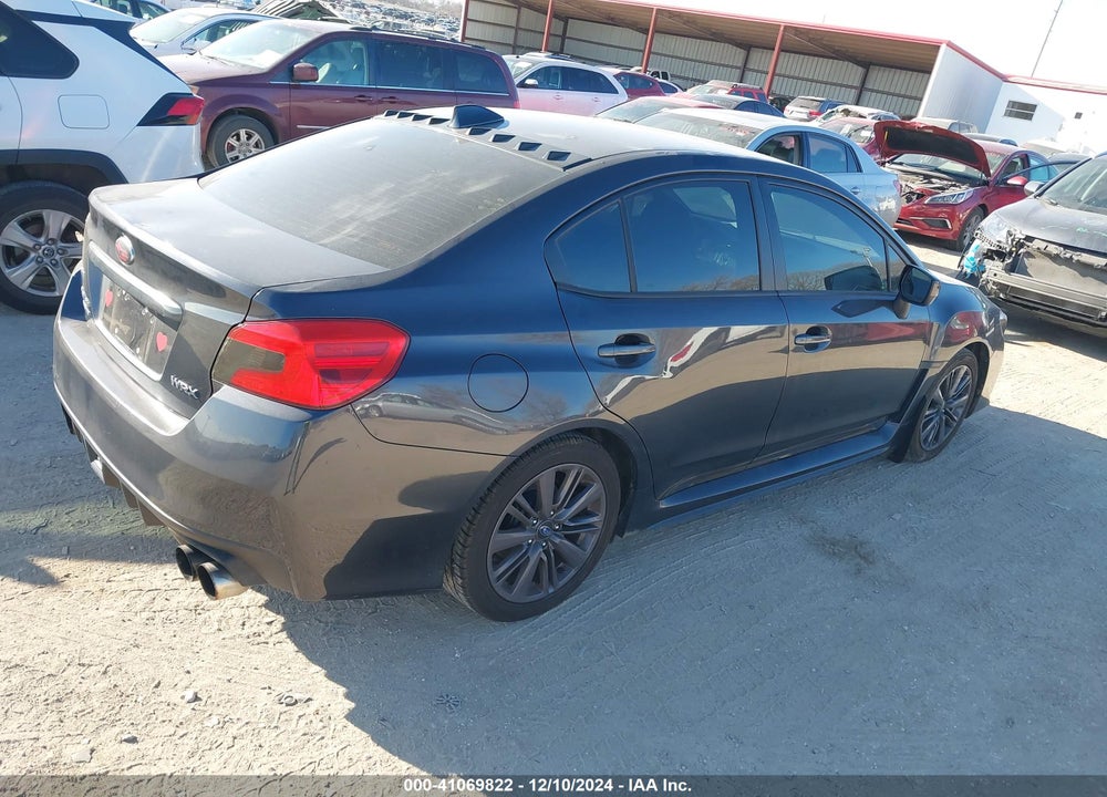 2015 SUBARU WRX VIN: JF1VA1A60F9826515
