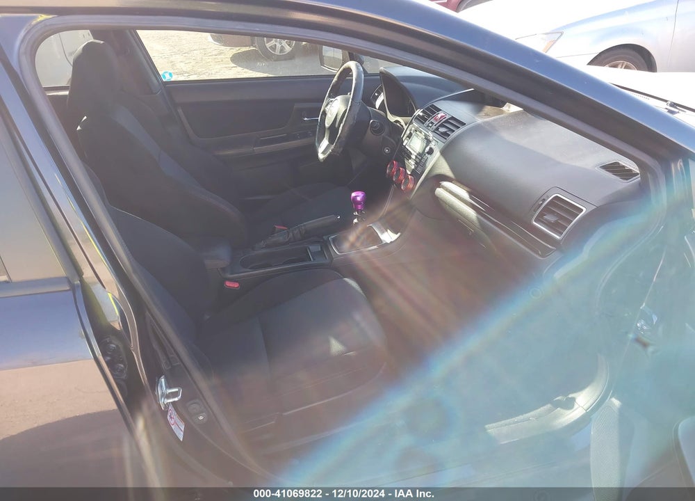 2015 SUBARU WRX VIN: JF1VA1A60F9826515