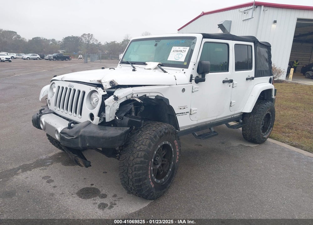 2017 JEEP WRANGLER UNLIMITED SAHARA 4X4 VIN: 1C4BJWEG1HL715815