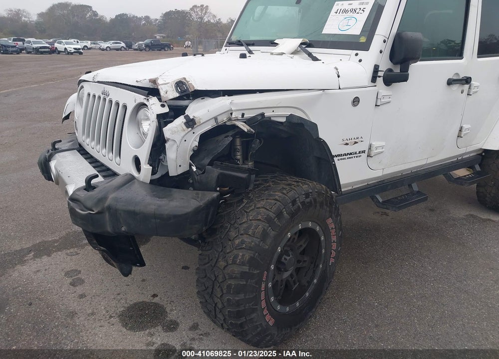 2017 JEEP WRANGLER UNLIMITED SAHARA 4X4 VIN: 1C4BJWEG1HL715815