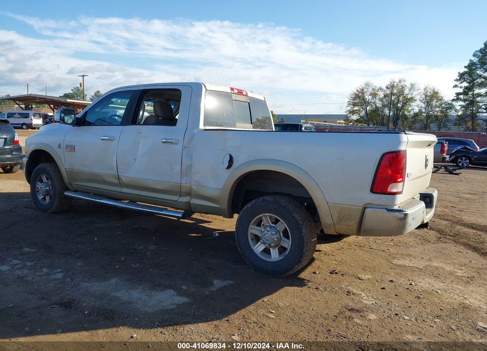 2011 RAM 2500 LAIE VIN: 3D7UT2CL9BG525587