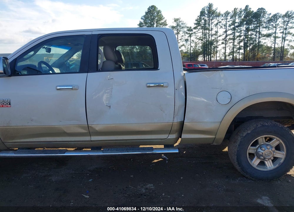 2011 RAM 2500 LAIE VIN: 3D7UT2CL9BG525587